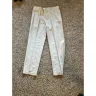 ShopGoodwill - Kenneth cole mens beige flat front pockets button straight leg dress pants 34X32