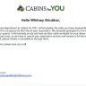 Cabins For You - Reservation
