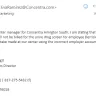 Concentra - Irresponsible person, they made mistake put wrong company on paper - Photo 1