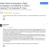 Wider World Immigration - Canada fake job offer