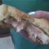 Arby's - raw chicken