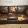 Rooms To Go - Leather sofa purchased  peeling 