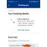 Booking.com - Receiving a cancelled flight refund
