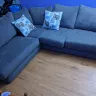 The Brick - 2pc sectional missing legs upon delivery