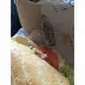 Fire House Subs - Large red hair in my food.