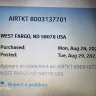 Fargo Travel Agency - $440.00