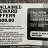 Value Plus - Postcard from Value Plus "unclaimed rewards offers" 500.00 walmart/Target gift card - Photo 1