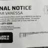 Value Plus - Postcard from Value Plus "unclaimed rewards offers" 500.00 walmart/Target gift card - Photo 2