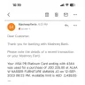 Mashreq Bank - Unauthorized transactions without my permission from my current account/Debit Card