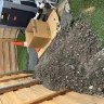 Oncor - Leaving a hole in my back yard and a wire traveling across the yard. - Photo 2