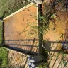 M.D.C. Holdings / Richmond American Homes - Back yard damage sludge and stagnant water from neighbor's unsold lot.  - Photo 3