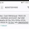 Capitec Bank - Money lost