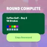 Coffee Golf - Small Suggestion