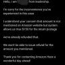 Amazon - Full postage cost cannot be refunded - Photo 1