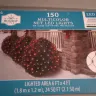 Everstar Electronics - 150 multicolor net led lights by holiday time