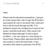 SellBackYourBook.com - I want to be paid $120 or have my book returned