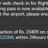 Air India - Urgent - cancellation of flight reservation - booking reference # 481499106