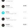 Google - Unauthorized transactions