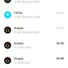 Google - Unauthorized transactions