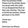 White Fox Boutique - Failed delivery  - Photo 3