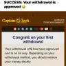 Captain Jack Casino - Withdrawal - Photo 3