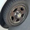 All County Towing - Tire damaged