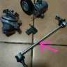CPT Metal Castle Fiesta - (1) right hand side stabilizer link, boot, (2) pk belt tensioner