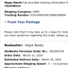 AbeBooks - A book order through AbeBooks from HippoBooks.
