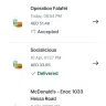 Careem - Didn't receive my order. Order number, [protected], ordered at 8:45, at 10:53 still didn't recieve my order. delivery take more than 2 hours - Photo 5