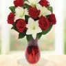 Avas Flowers - Floral bouquet of white Lillies and red Roses ordered. Paid $85.45. Never delivered.