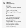 Activision - Wrongfully banned. - Photo 2