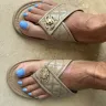 Saks Fifth Avenue - Ill fitting sandal that caused bleeding blisters - Photo 1