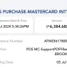 pdfFiller - Deduction charges on my account amounting to 6,384php equivalent of more than $100