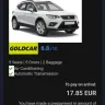 GoldCar Rental - Scam contract. unauthorized card charge attempt - Photo 1
