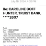 Truist Bank (formerly BB&T Bank) - Identity theft/fraud/collection - Photo 3