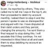 Moimooi - Continuing to take payment despite cancelling - Photo 1