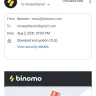 Binomo - My 370$ amount in my account but binomo closed my account - Photo 1