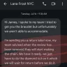 Frost NYC - Scam!!!! Deceitful business,  Blatant lies  - Photo 6