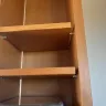 The Brick - Smashed dining room table / wooden shelving unit - Photo 1