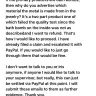 Fragrant Jewels - Bait and switch scammers - Photo 6