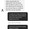 Uber Eats - Denied refund and dismissed as premium member - Photo 2