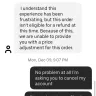 Uber Eats - Denied refund and dismissed as premium member - Photo 3