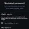Facebook - Instagram account disabled without valid reason - Photo 4