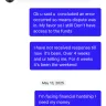 Cleo - Charged me when I couldn’t get the cash advance and issued me a refund and clearly showing srating transfer settled can’t be reversed 
