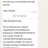 GoIbibo - Dissatisfaction and disappointment regarding an unresolved issue related to my refund payment multiple attempts to contact your customer care