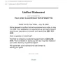 Unified Services - Incorrect unsolicited order-scam - Photo 1