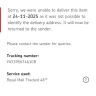 Royal Mail Group - Incorrect address - Photo 1