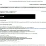 Sony - Warranty dispute and cross-border after-sales service failure - Photo 2