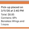 Popeyes - Online order cancelation - Photo 2