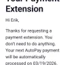 Boost Mobile - Termination of service during an approved and confirmed extension granting service to 3/19/2026 - Photo 1